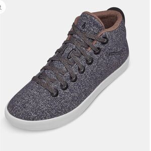 Allbirds Wool Piper Mid Sneakers Gray Size 6